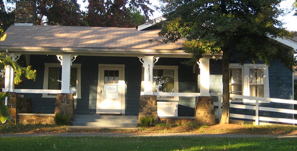 Exterior facelift includes new paint and landscaping