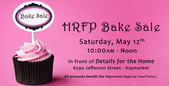 Spring Bake Sale: Saturday, May 12th – 10:00AM
